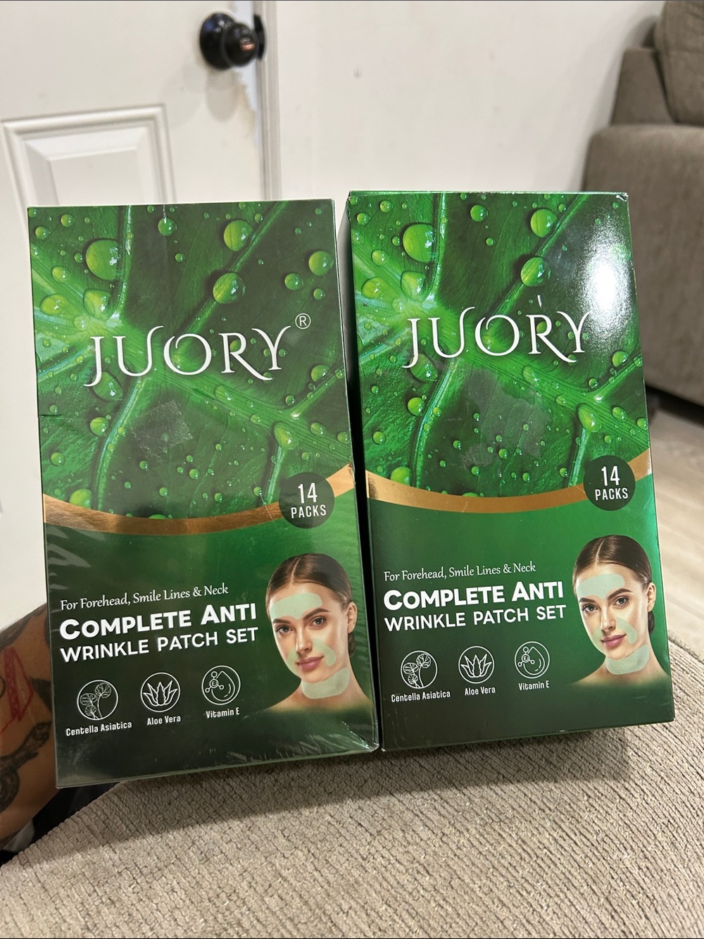 Complete Anti-Wrinkle Patch Set - Green (14 Packs)